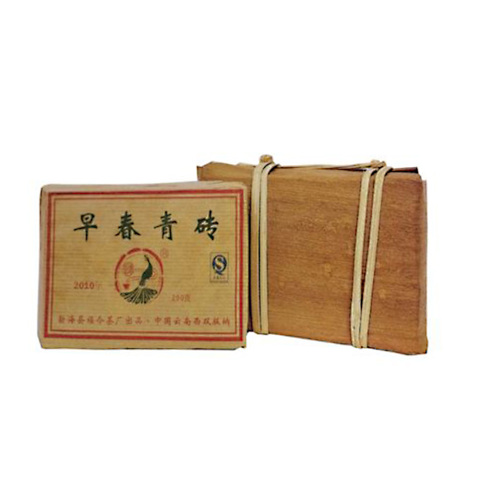 2010年 早春青砖茶品图