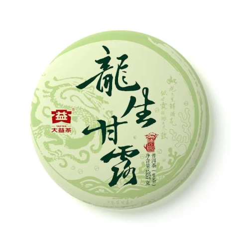 1601 龙生甘露茶品图