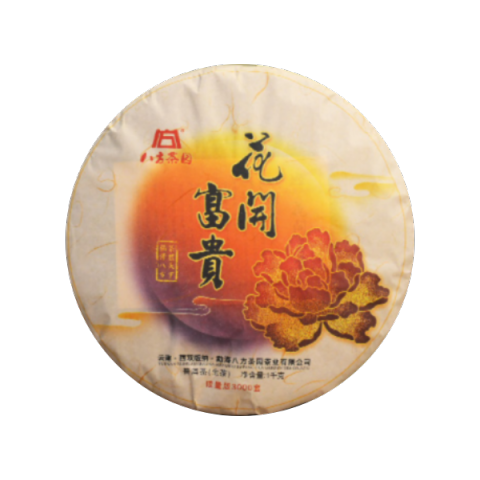 花开富贵茶品图