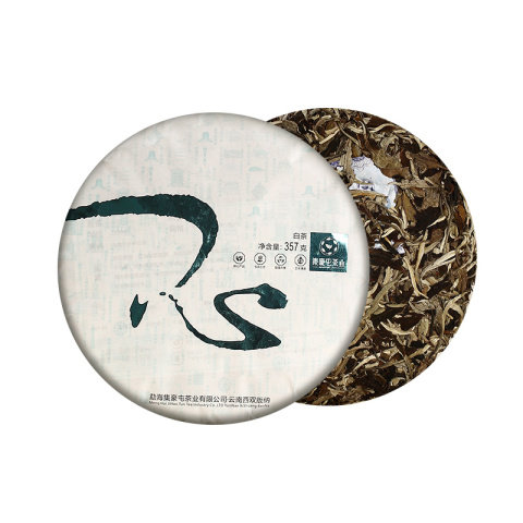 集豪屯 一心 云南白茶 357g茶品图