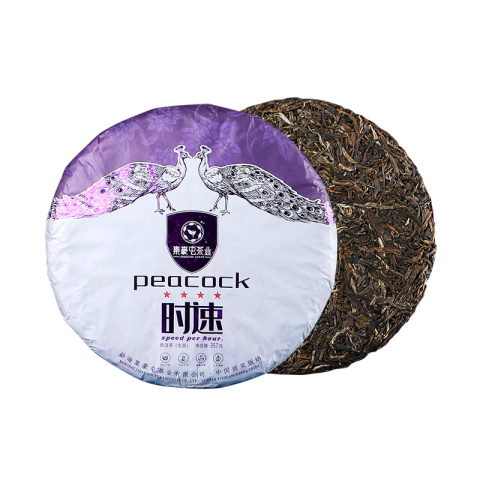 集豪屯 时速 普洱茶生茶 357g茶品图