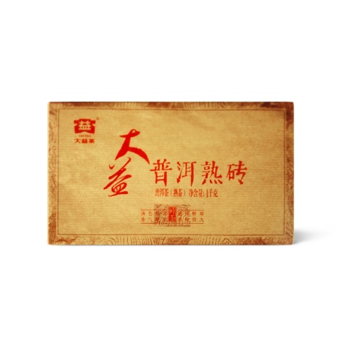 1501 大益普洱熟砖茶品图