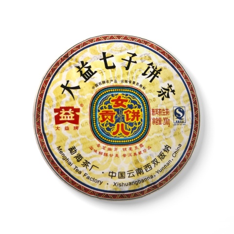801 女儿贡饼茶品图