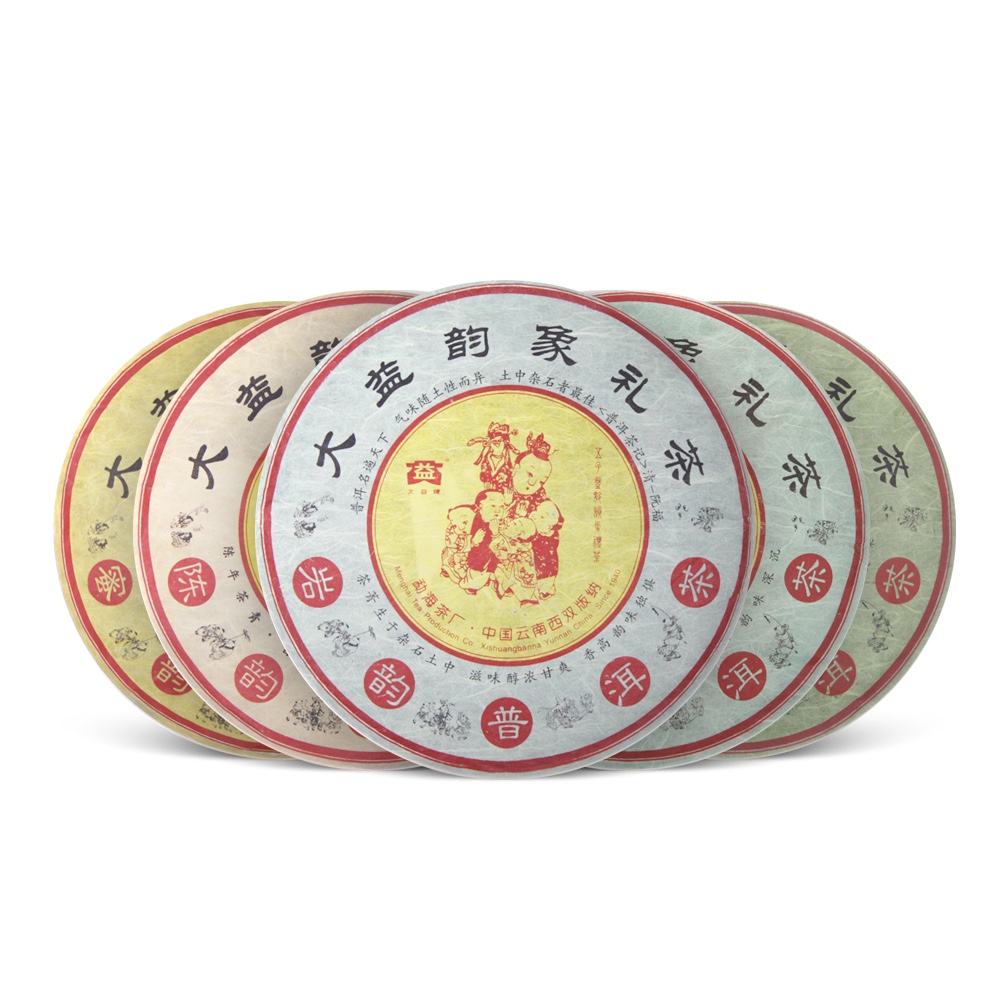 06年 大益韵象礼茶(五韵)茶品图