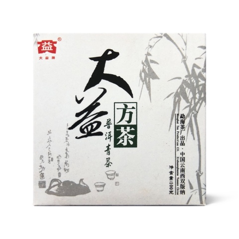 501 大益普洱方茶 包装