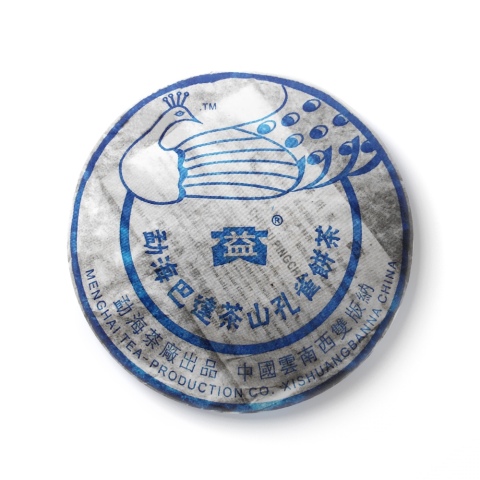 501 巴达茶山孔雀饼茶 包装