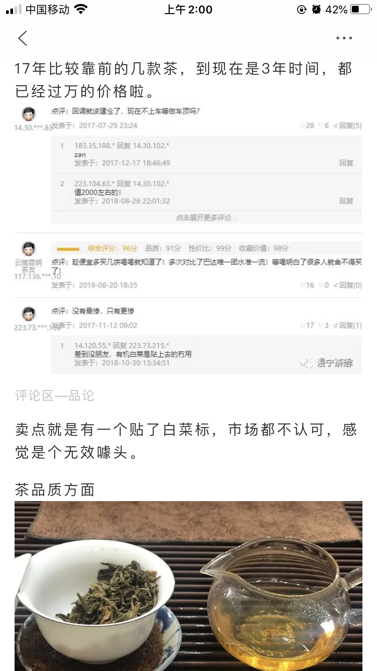 1701 一团春意 茶品分析配图5