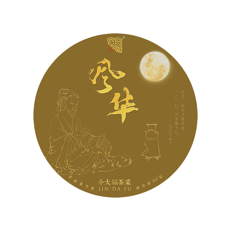 2020 风华青饼茶品图