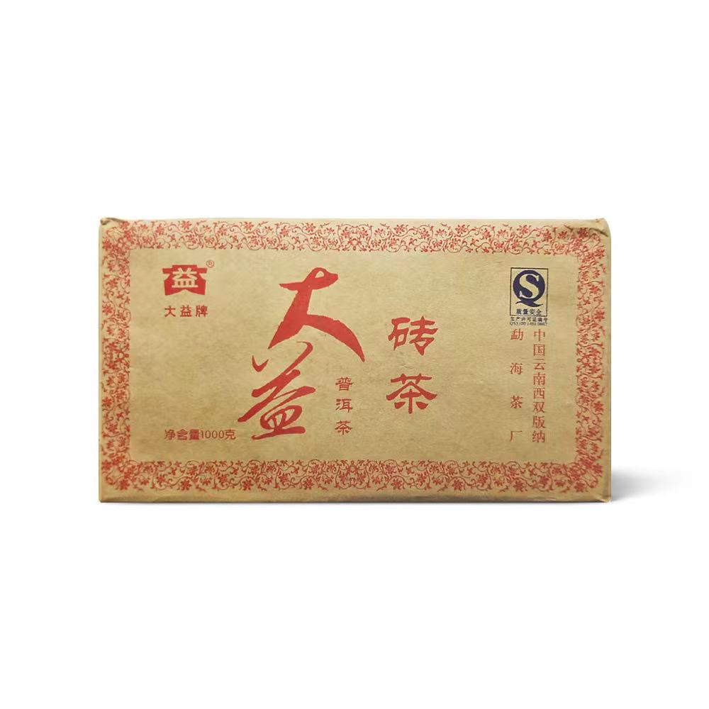 501 大益普洱砖1000克茶品图