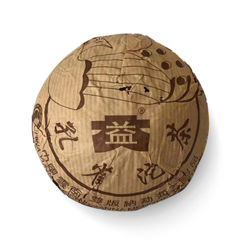 2003年 孔雀青沱茶品图