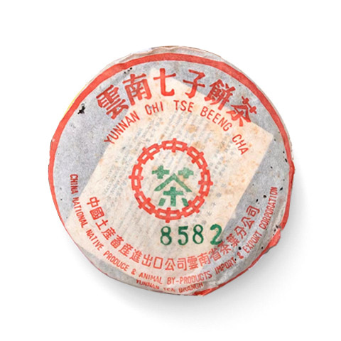 2003年 101 中茶绿印8582茶品图