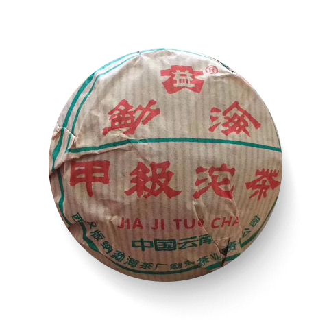2004年 甲级青沱100克茶品图
