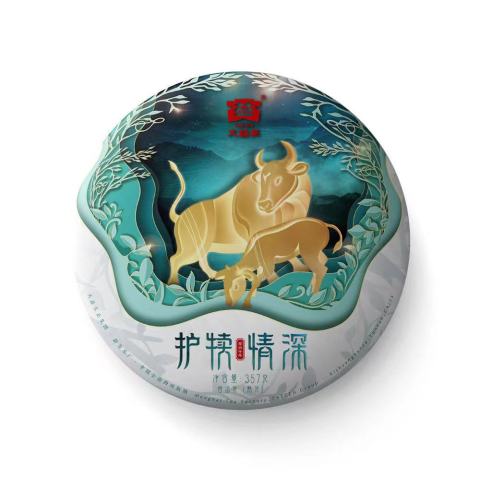 2101 护犊情深茶品图