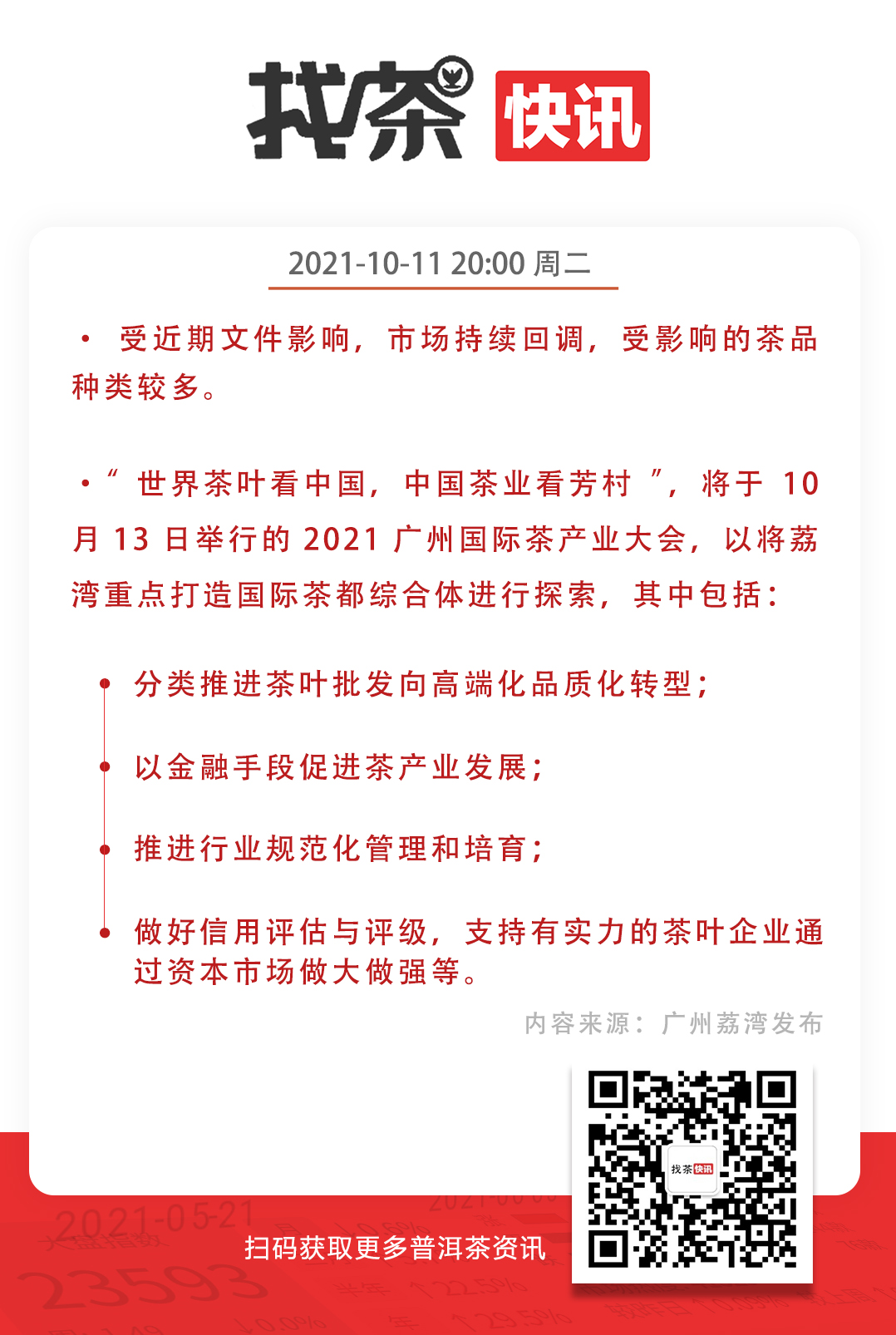 行情快讯 10月11日 行业利好消息配图1