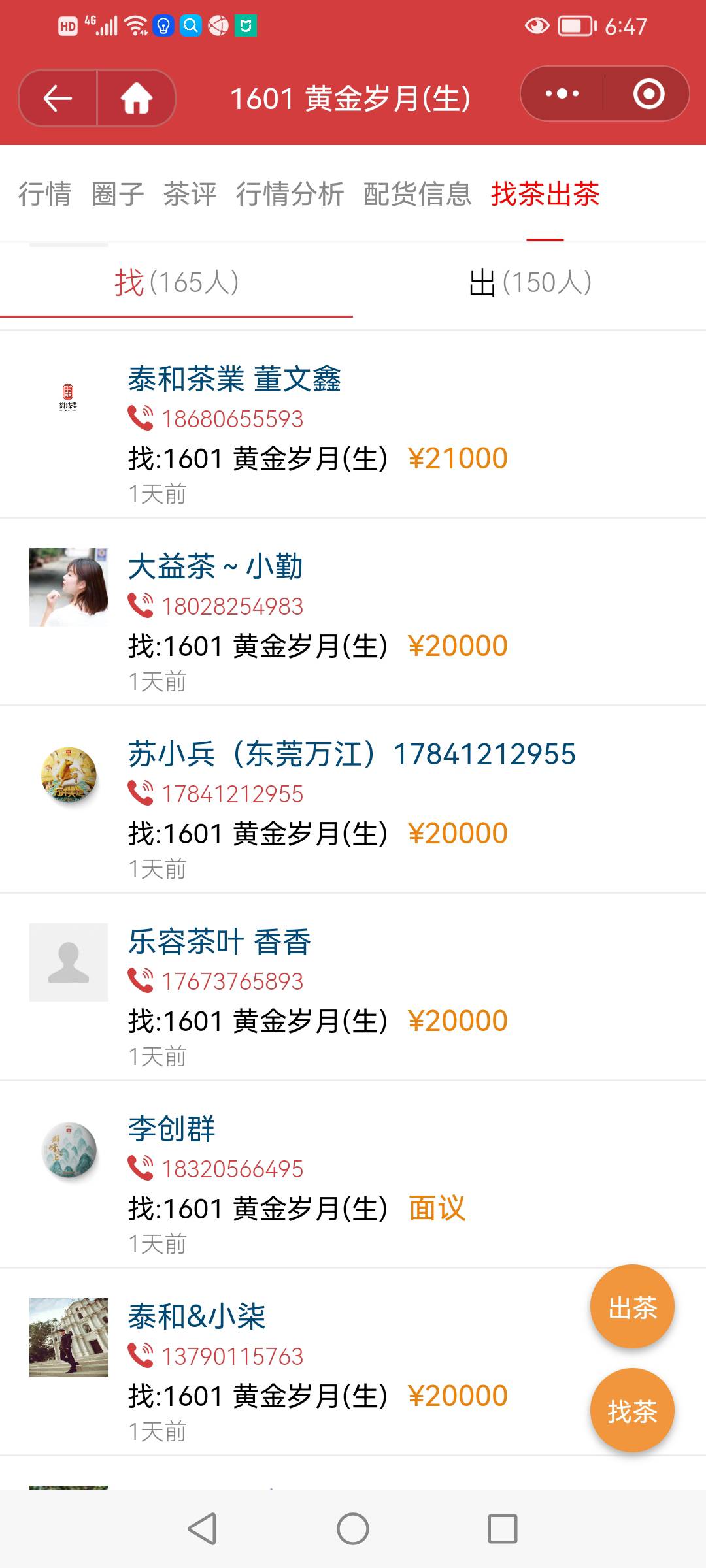 人气正在上升的热度茶配图4