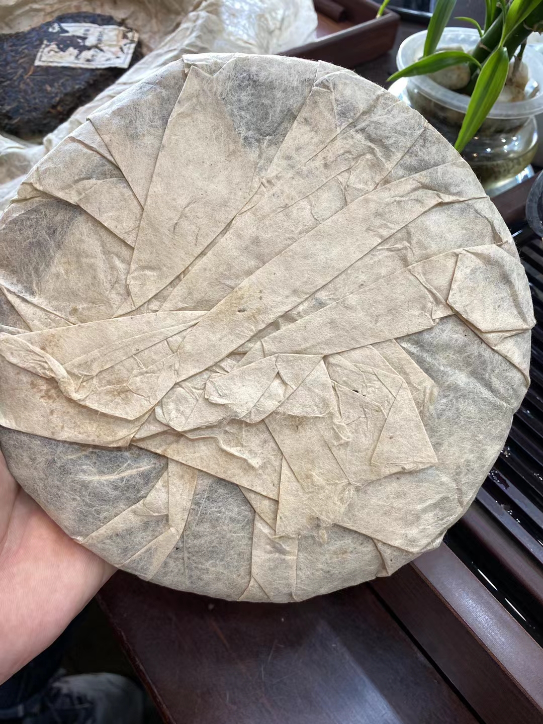 03年海翔茶业,马头老班章大树茶配图3