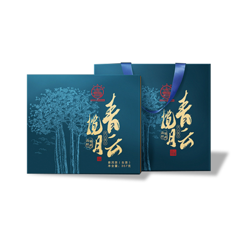 青云揽月·易武高杆茶品图