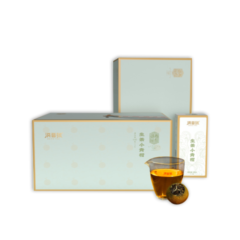 御品青柑 生茶小青柑茶品图