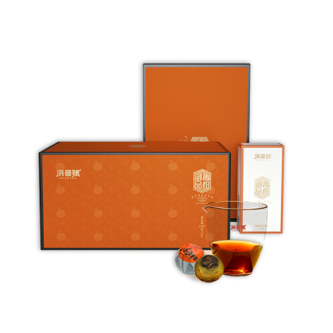 御品青柑茶品图