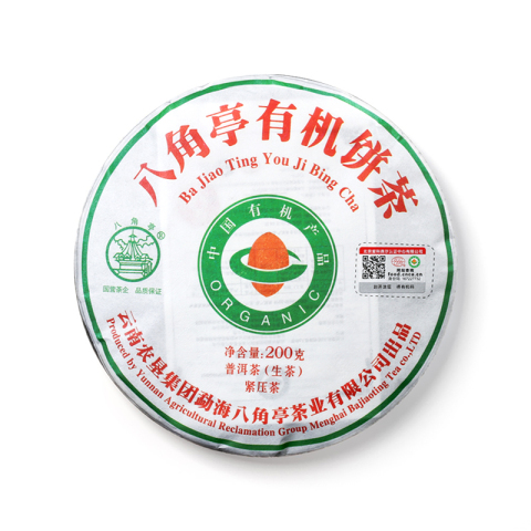 八角亭有机饼茶茶品图