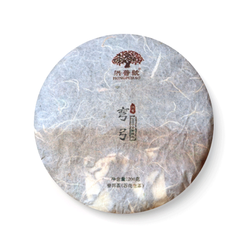 执着纯料 弯弓茶品图