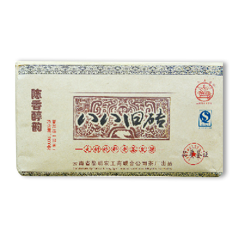八八旧砖茶品图