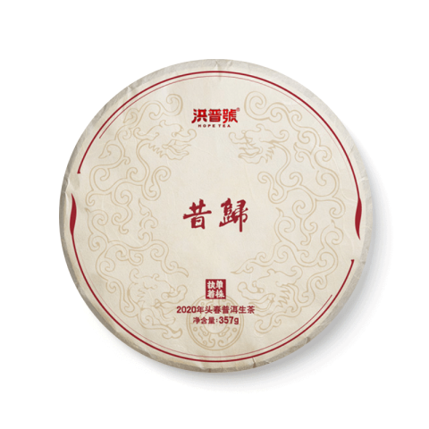 执着单株 昔归茶品图