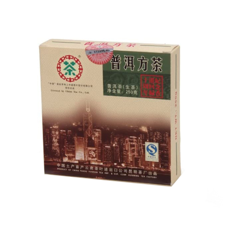 2007年 普洱方茶十周年250克茶品图