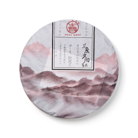 几度夕阳红茶品图