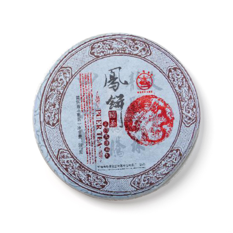 凤饼圆茶茶品图