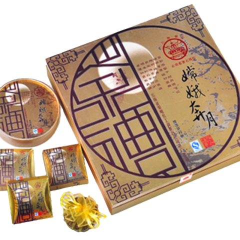 嫦娥奔月茶品图
