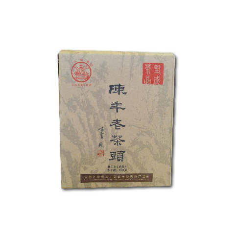 陈年老茶头茶品图