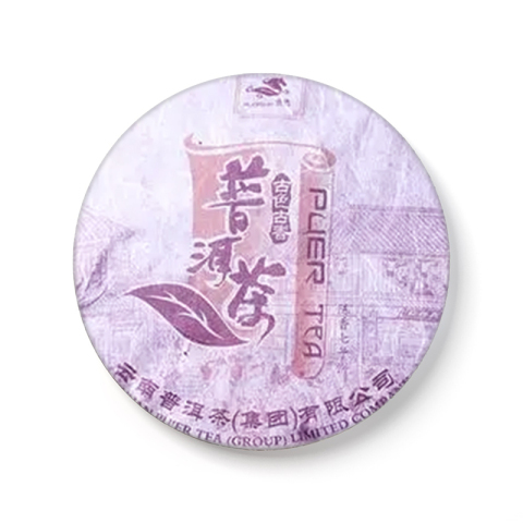 古色古香陈香七子饼茶品图