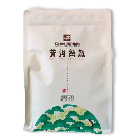 普洱熟散茶品图