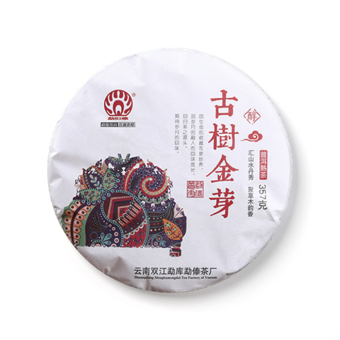 古树金芽茶品图