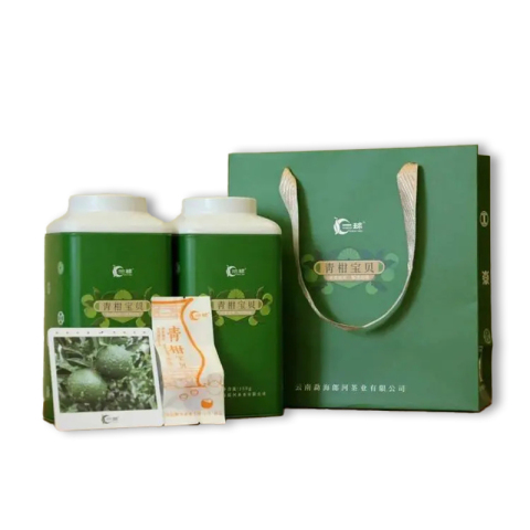 青柑宝贝熟茶茶品图