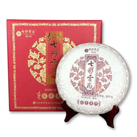 陈年普洱茶品图
