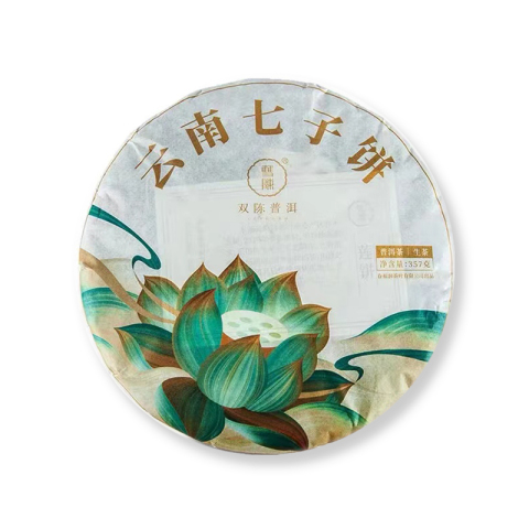 莲饼茶品图