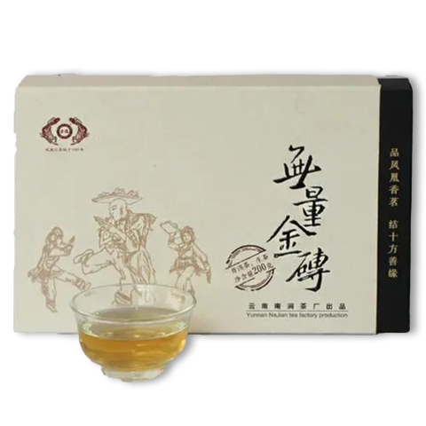 无量金砖茶品图