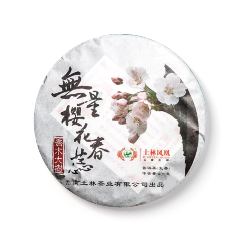 无量樱花春蕊茶品图