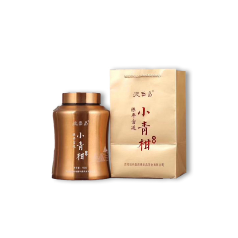 陈年宫廷小青柑茶品图