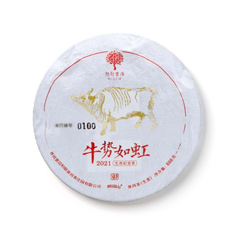 牛势如虹茶品图