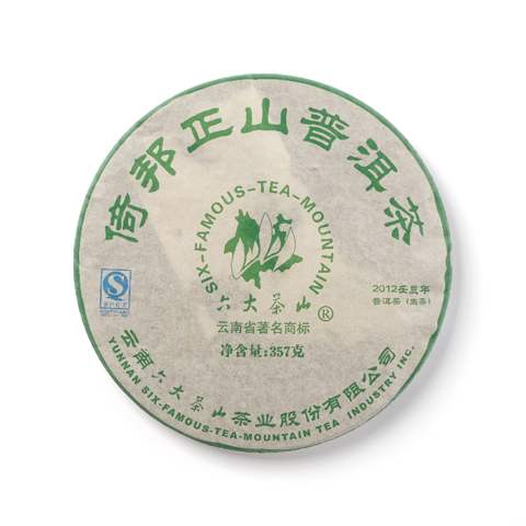 六大茶山系列倚邦正山普洱茶生茶茶品图