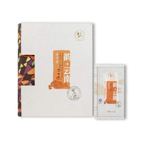 礼品茶系列韵云南傣族普洱茶生茶茶品图