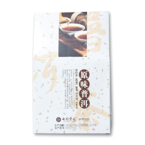 七彩云南枣香普洱熟茶茶品图