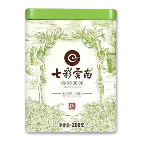 名门普洱(菊花)茶品图