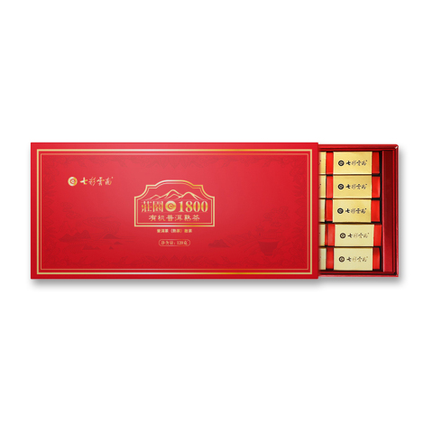 庄园1800有机熟茶 精品装茶品图
