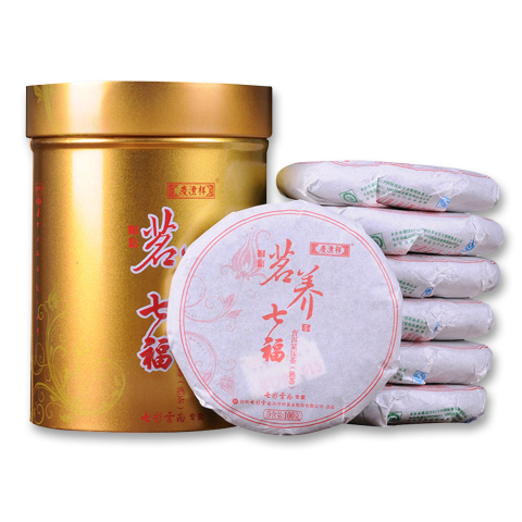 茗养七福茶品图
