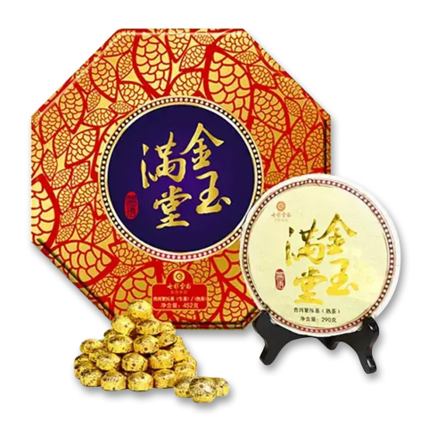 金玉满堂茶品图