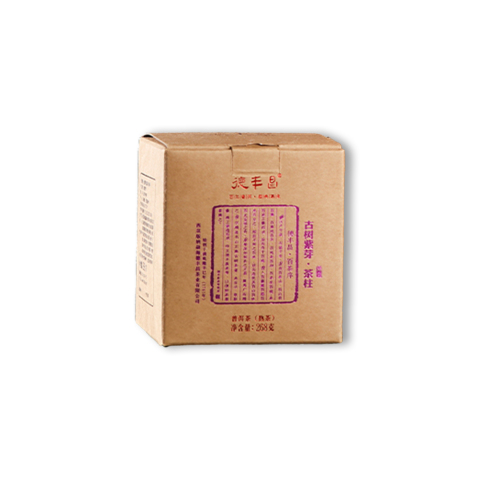 古树紫芽茶柱茶品图